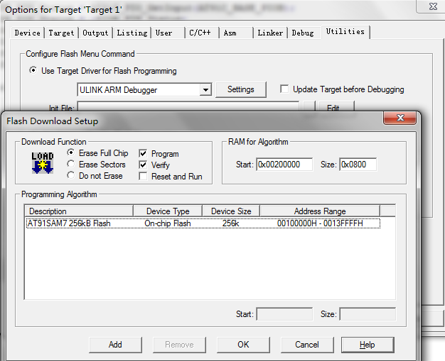 ULINK�ϵ��Գ��֡�Can not load flash programming algorithm���Ľ���취