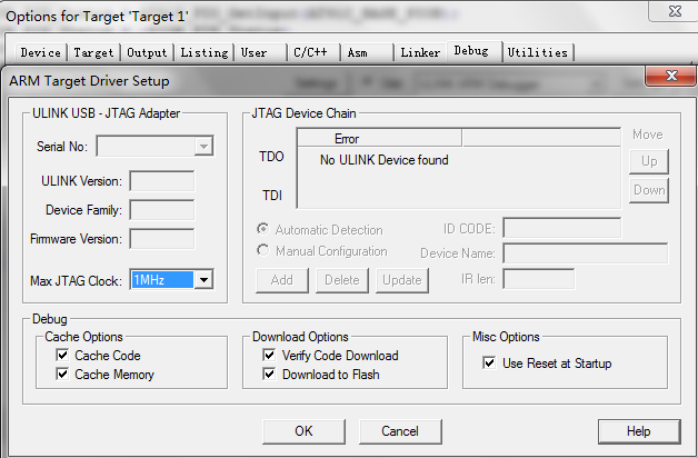 ULINK�ϵ��Գ��֡�Can not load flash programming algorithm���Ľ���취