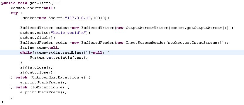 java socketй