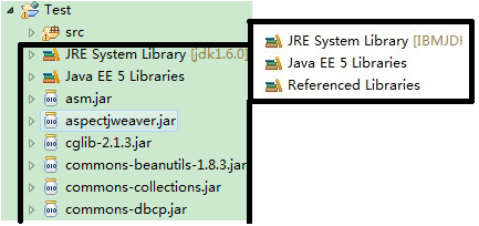 ���������ļܰ������ܴ����һ��referenced Libraries��