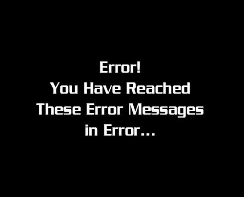 10�־�����쳣��ʾ��Ϣ