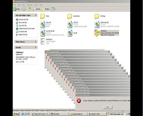 10�־�����쳣��ʾ��Ϣ