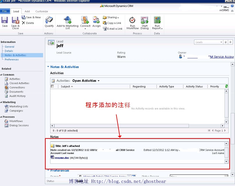 Dynamics CRM 2011ϵУ45ʵĵ´