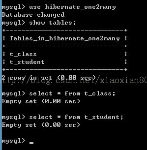 һ��һ��͵�Hibernate���壩����һ�Զ൥�����ӳ��