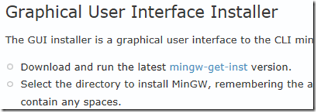 MinGW��Win7�ϵİ�װ�����ú�ʹ��