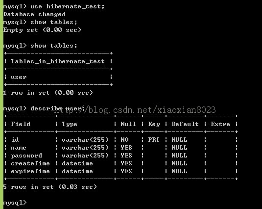 һ��һ��͵�Hibernate��һ������ʹ��SchemaExport�������ݱ�