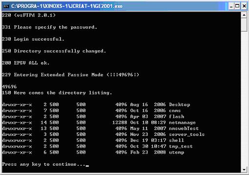 Java应用Socket发送字符串给FTP服务器端
