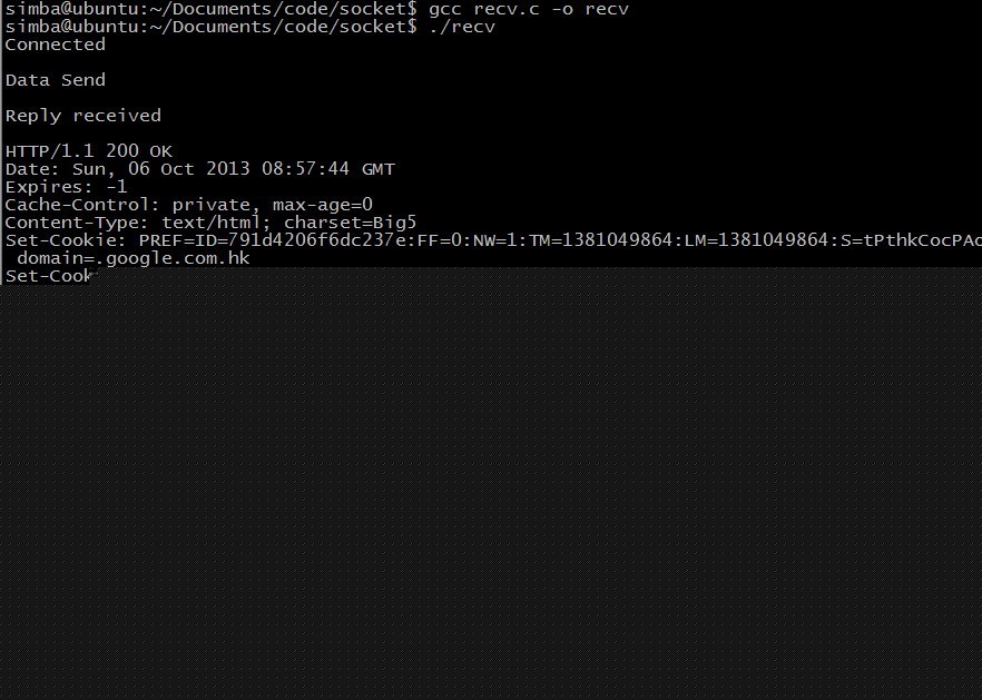 socket �������������һ��http��Ӧ������recv ���ճ�ʱѡ��SO_RCVTIMEO��