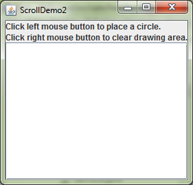 Java��scroll pane��ʩ�ã�һ��- ��̬�ı���client�Ĵ�С