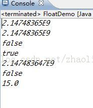 int-float-double���ܶ�FloatDemo