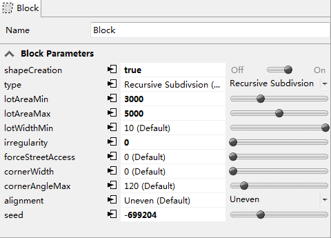 CityEngine�еĲ����������Լ�ͨ������ɸѡObject