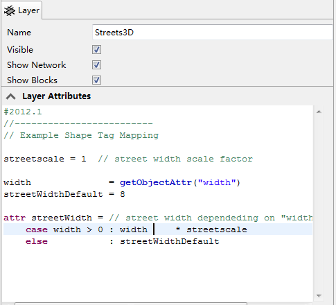 CityEngine�еĲ����������Լ�ͨ������ɸѡObject