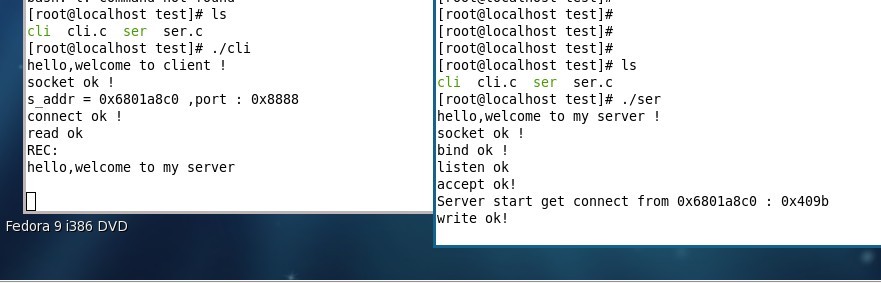 linux��C����socket�����̼���