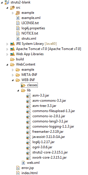 ����ʵ��ѧϰStruts2 (1)