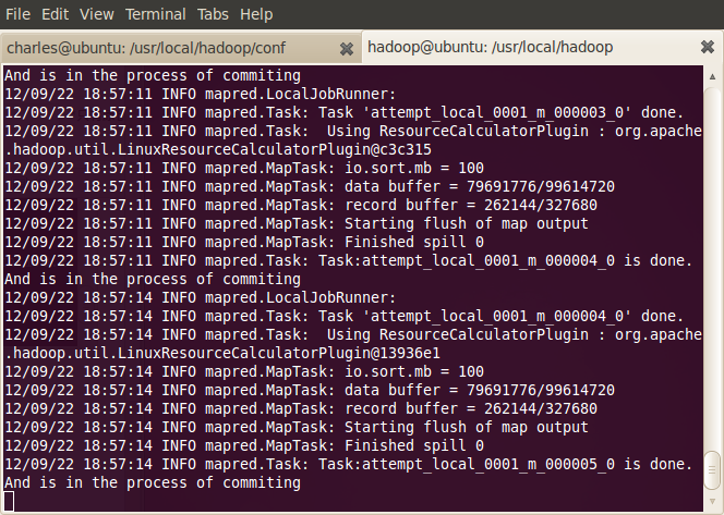 Ubuntu�´Hadoop����������ģʽ+α�ֲ�ģʽ��