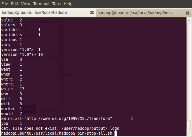 Ubuntu�´Hadoop����������ģʽ+α�ֲ�ģʽ��