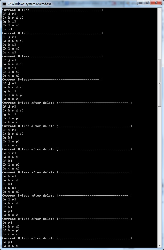 ���㷨ѧϰ��B-Tree��̶��֣�C++ģ�����װ��