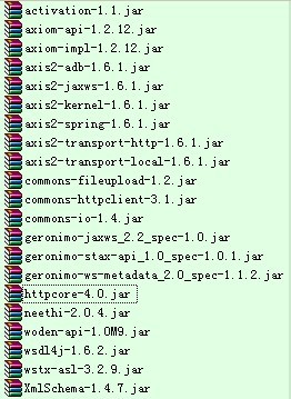 axis2 1.6.1 ����Ŀ����