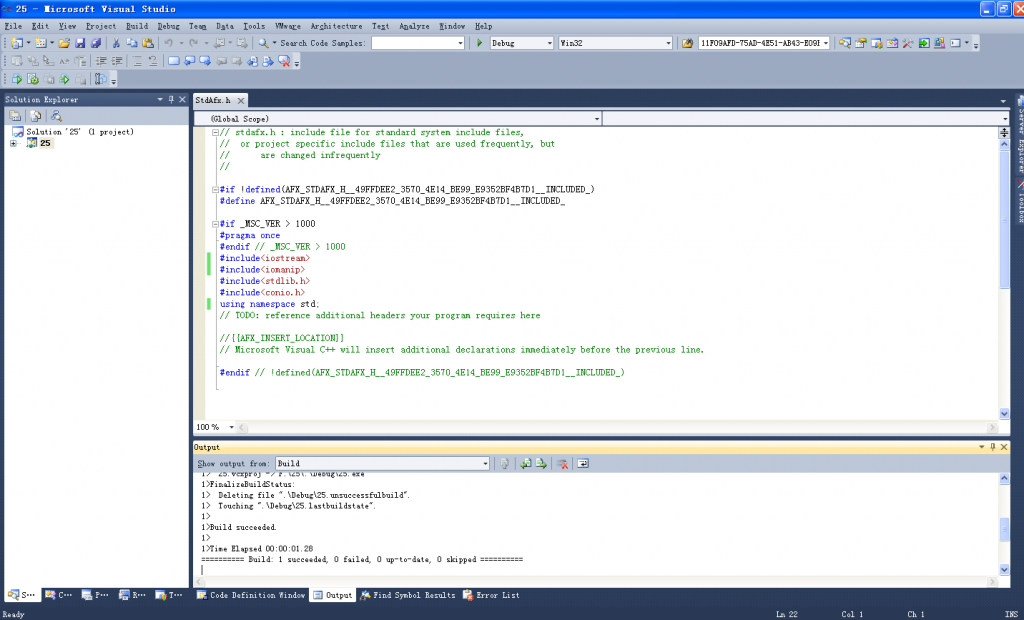 VC++2012�����ʾ���ݽṹ��25������������