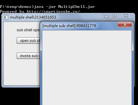 smartinvoke汉语API及演示程序