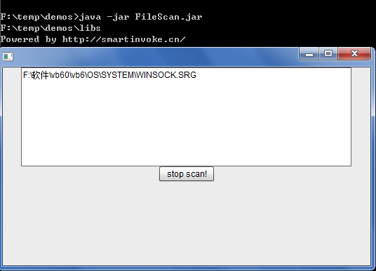 smartinvoke汉语API及演示程序
