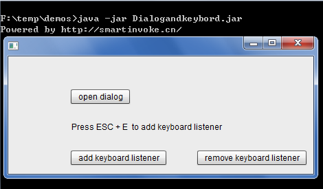 smartinvoke汉语API及演示程序