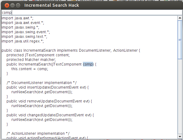 Swinghacks��������Ѱ���ܵ�JTextArea
