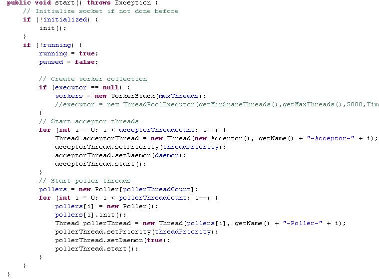 Tomcat����HTTP����Դ�������ͣ��