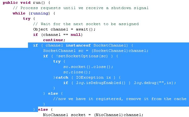 Tomcat����HTTP����Դ�������ͣ��