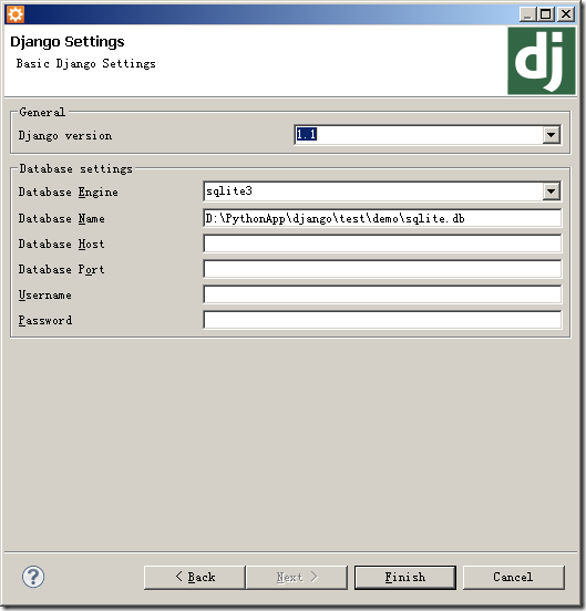 ����Aptana3+Django����blog��ʾ��