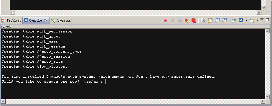 ����Aptana3+Django����blog��ʾ��