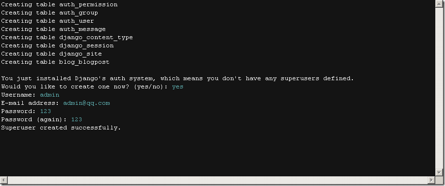 ����Aptana3+Django����blog��ʾ��