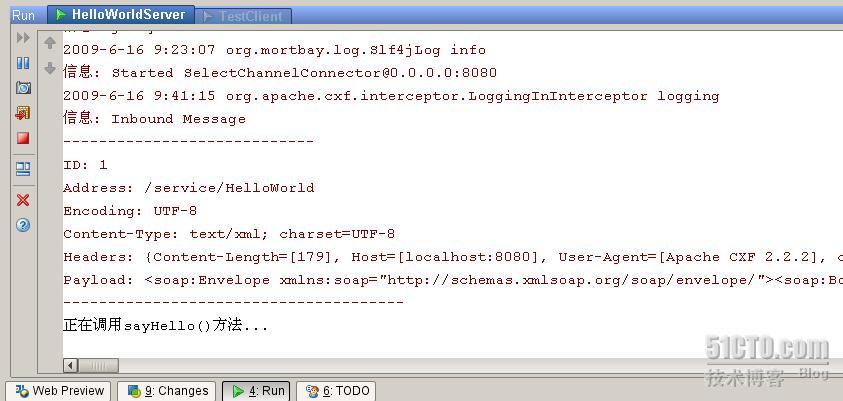CXF��������Interceptor����Ӧ��
