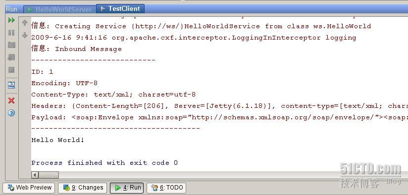 CXF��������Interceptor����Ӧ��