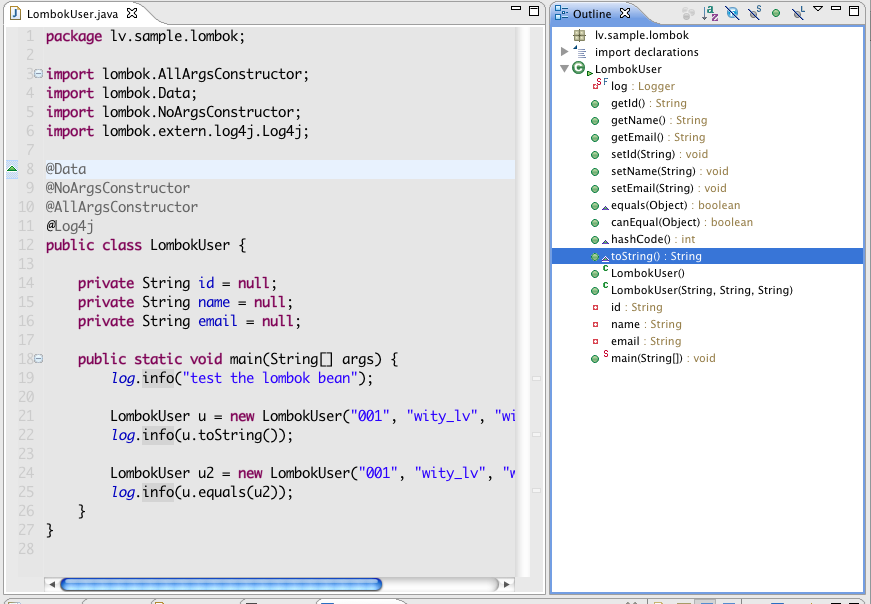 Lombok�򵥻�Java���롡-��Code less do More