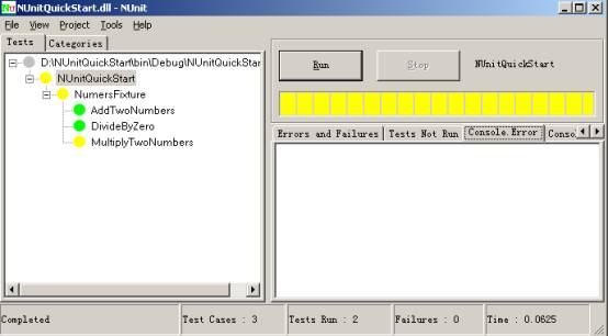 NUnit2.0��ϸʹ�÷��� ��1��