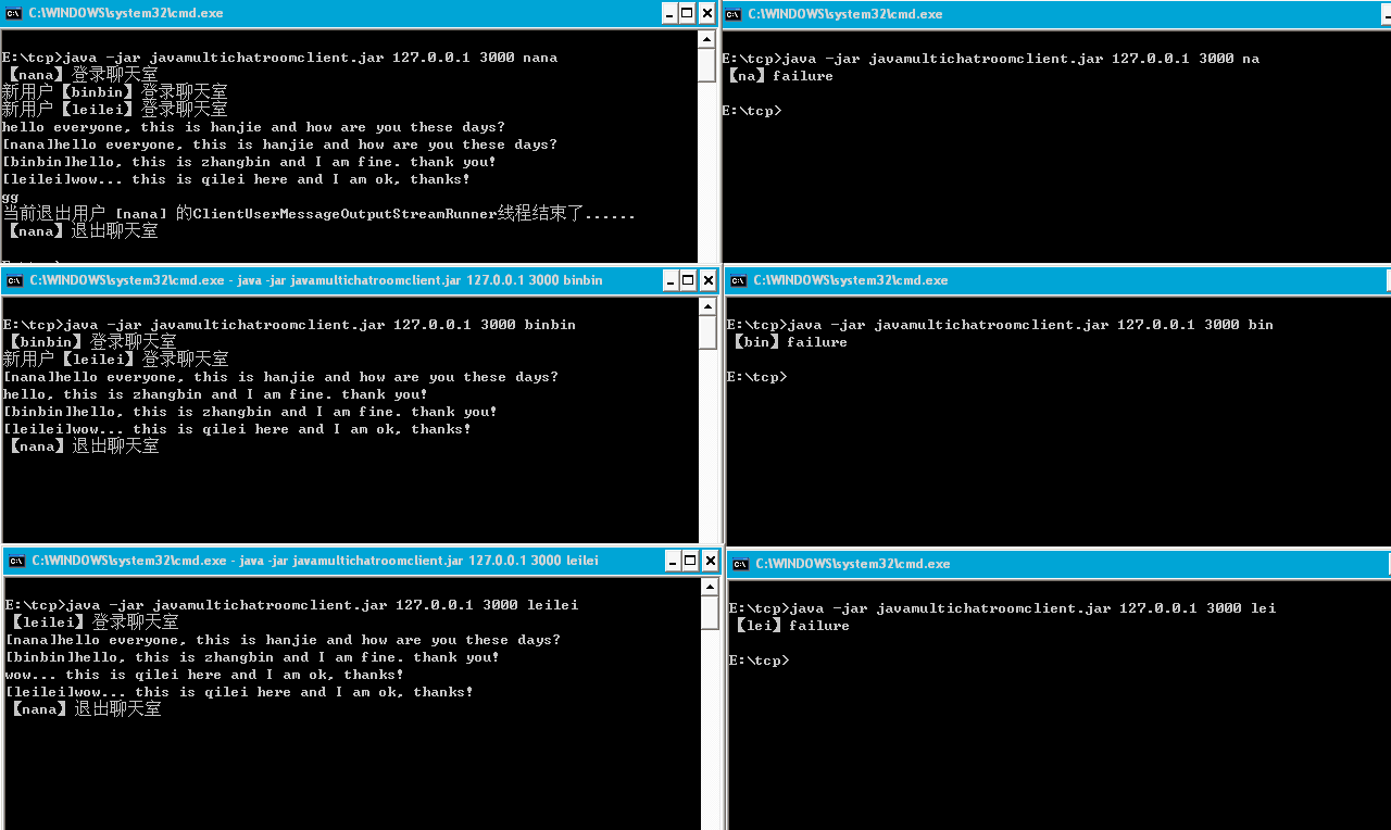 ����JavaSE�������������ң����û���¼����ʼ���졢�û��˳��Ȼ���Ч�ܣ�