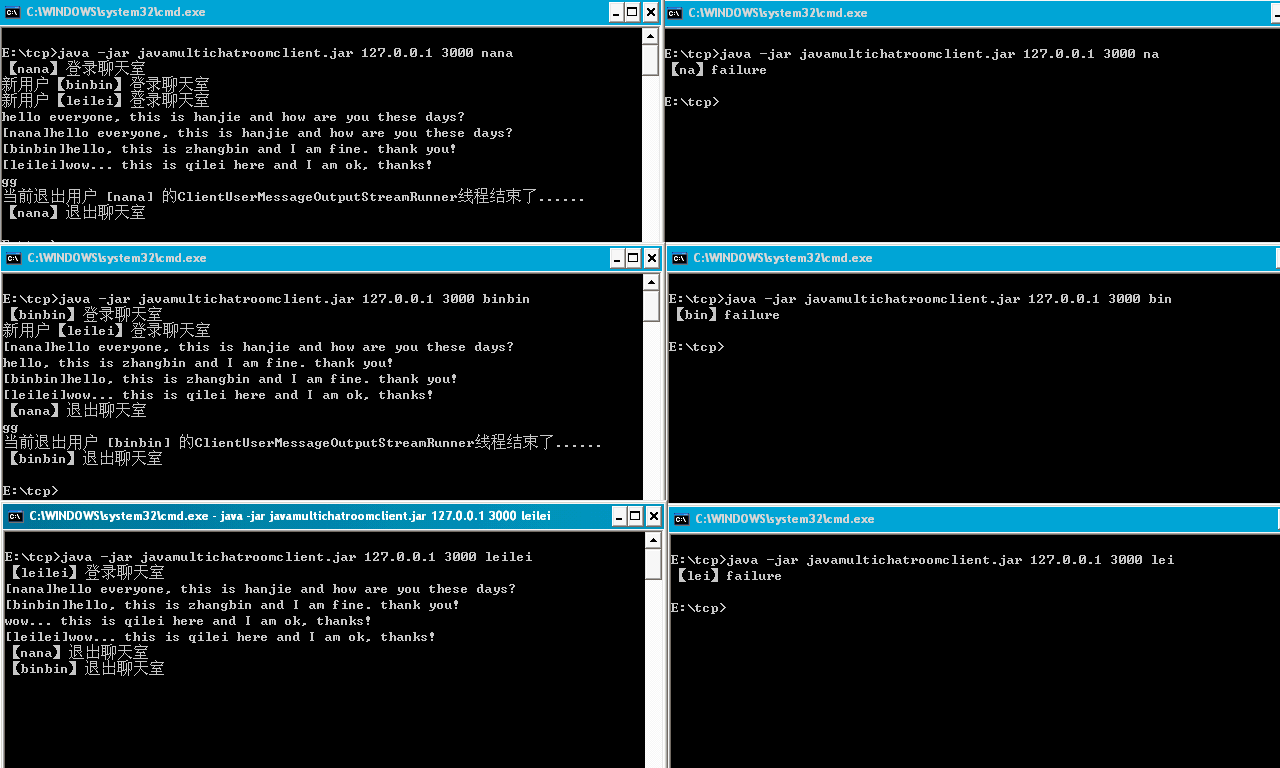 ����JavaSE�������������ң����û���¼����ʼ���졢�û��˳��Ȼ���Ч�ܣ�