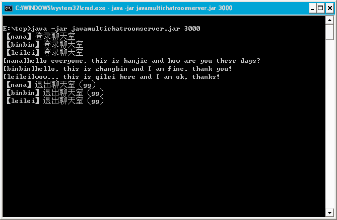 ����JavaSE�������������ң����û���¼����ʼ���졢�û��˳��Ȼ���Ч�ܣ�
