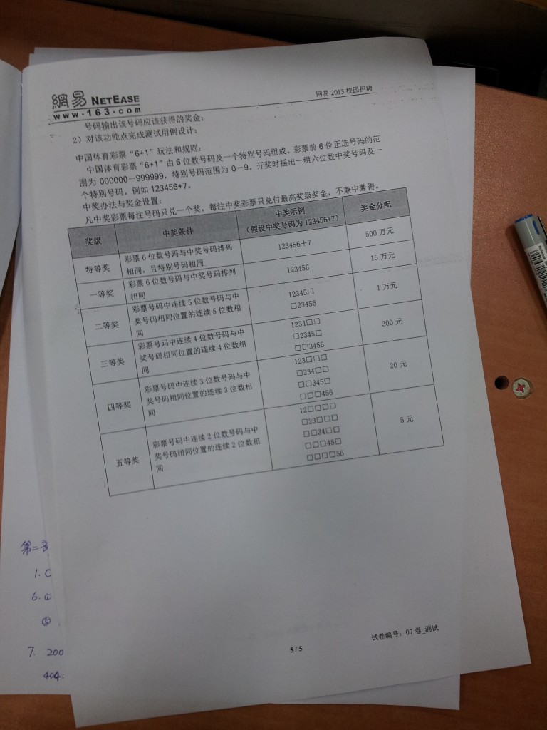 最新百度 阿里地区 华为 腾讯 谷歌面试笔试题及解析