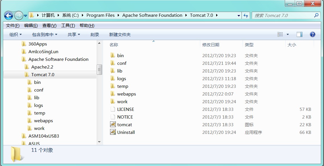 Tomcat �� ��װ