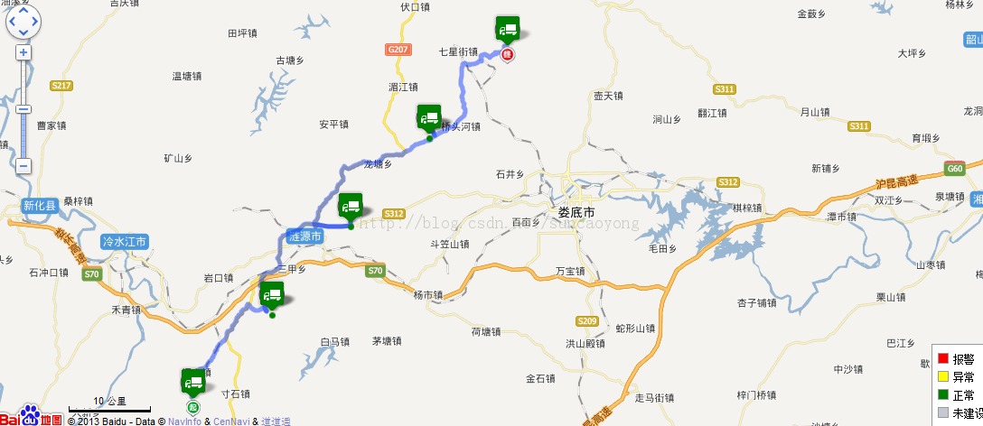 �ٶ�mapapi��泵����ʷ�켣ͼ