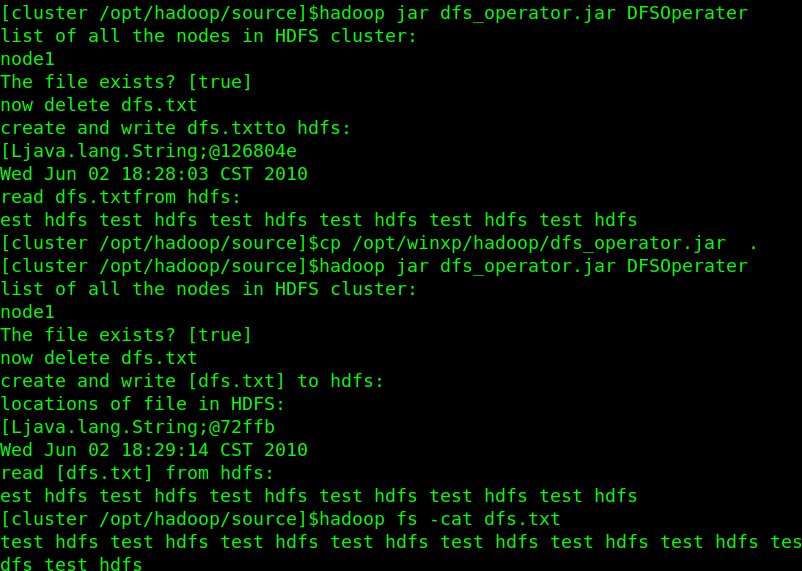 HDFS��JAVA�ӿ�API��������