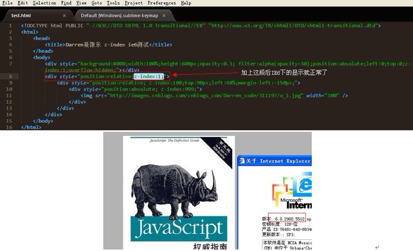 IE�� z-index �ĸ��ֿ�