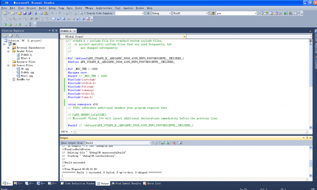 VC++2012�����ʾ���ݽṹ��36�������ļ���������