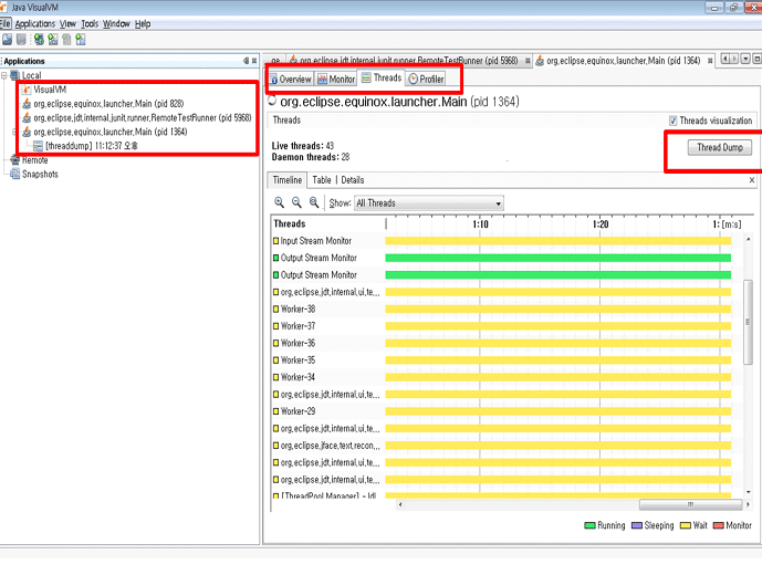 ��ô����Thread Dump