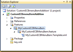 SharePoint2010 FeatureЧ�ܿ�������ΪSharePoint��ECB�˵����б�����ĵ��Ĳ����˵�������Զ���˵�����Ŀ