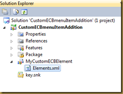 SharePoint2010 FeatureЧ�ܿ�������ΪSharePoint��ECB�˵����б�����ĵ��Ĳ����˵�������Զ���˵�����Ŀ