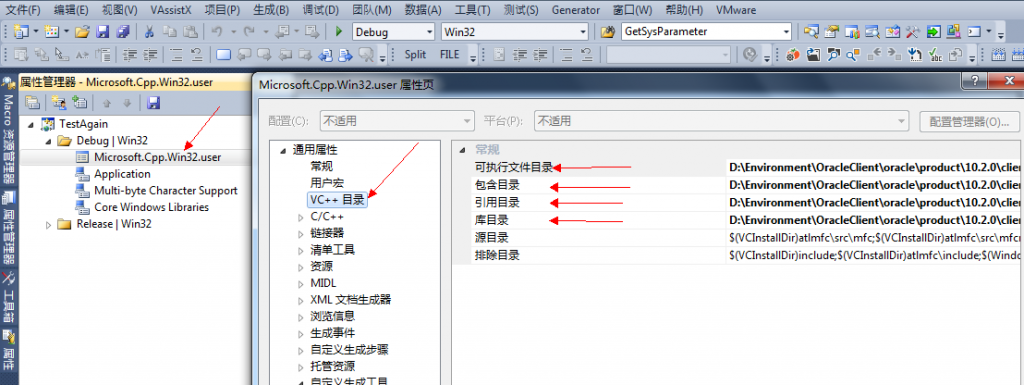 ��ô��Visual Studio2010�дProC���뻷��
