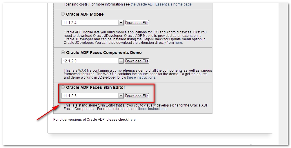 ADF ����Ĭ���������ʽ Skin Editor